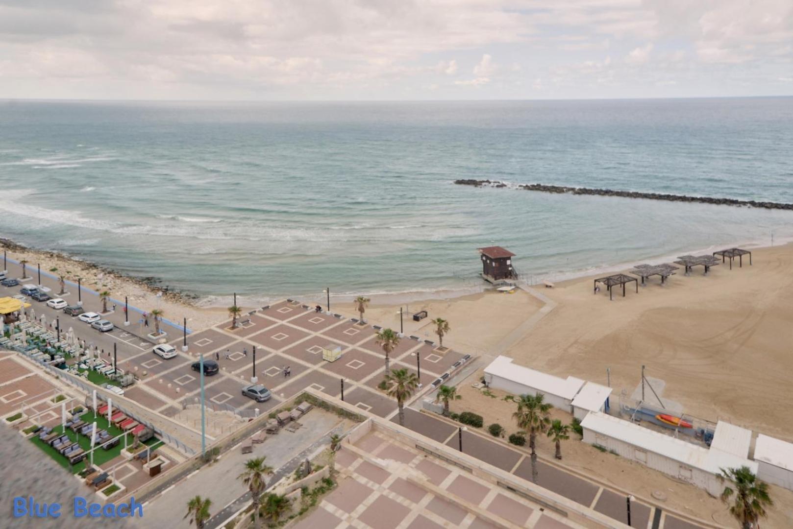 Haifa Almog Tower- "Blue Reef" Suite On The Sea Luaran gambar