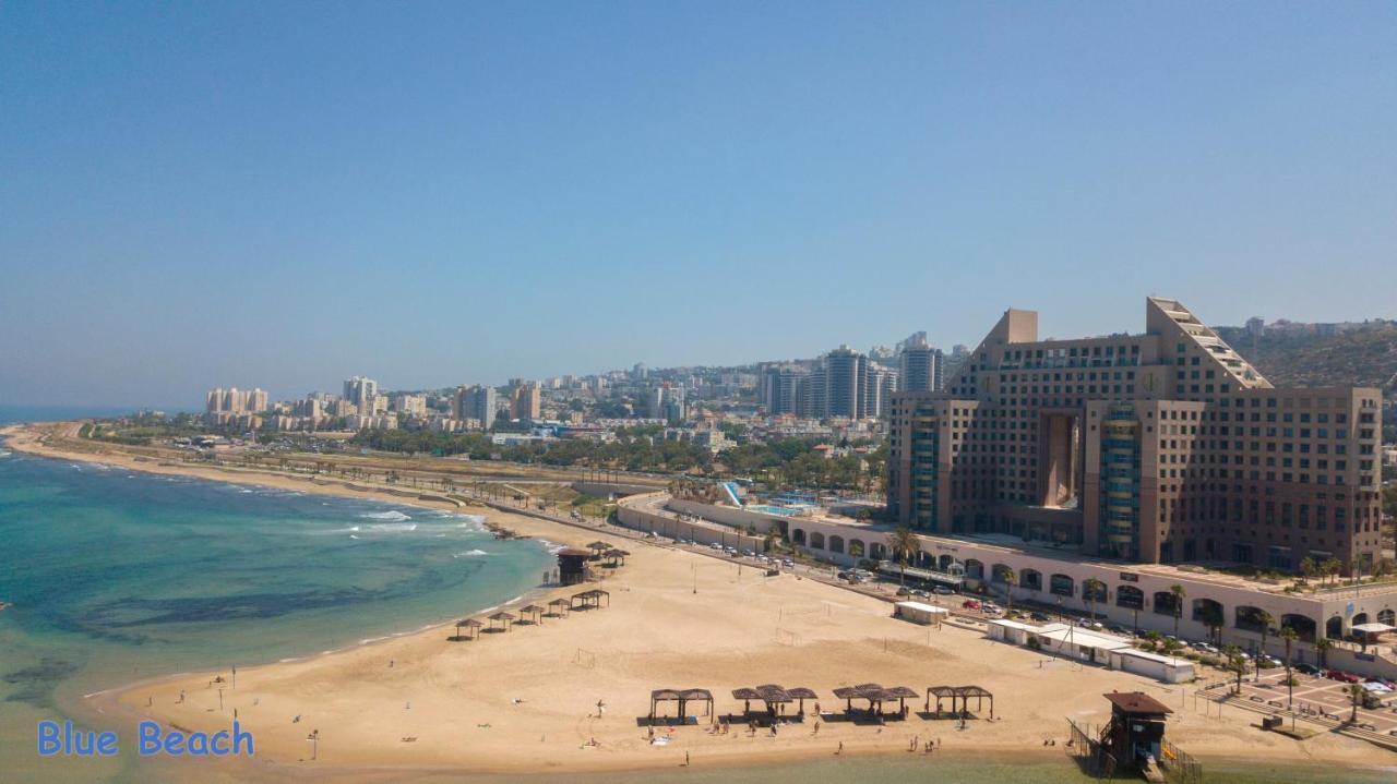 Haifa Almog Tower- "Blue Reef" Suite On The Sea Luaran gambar